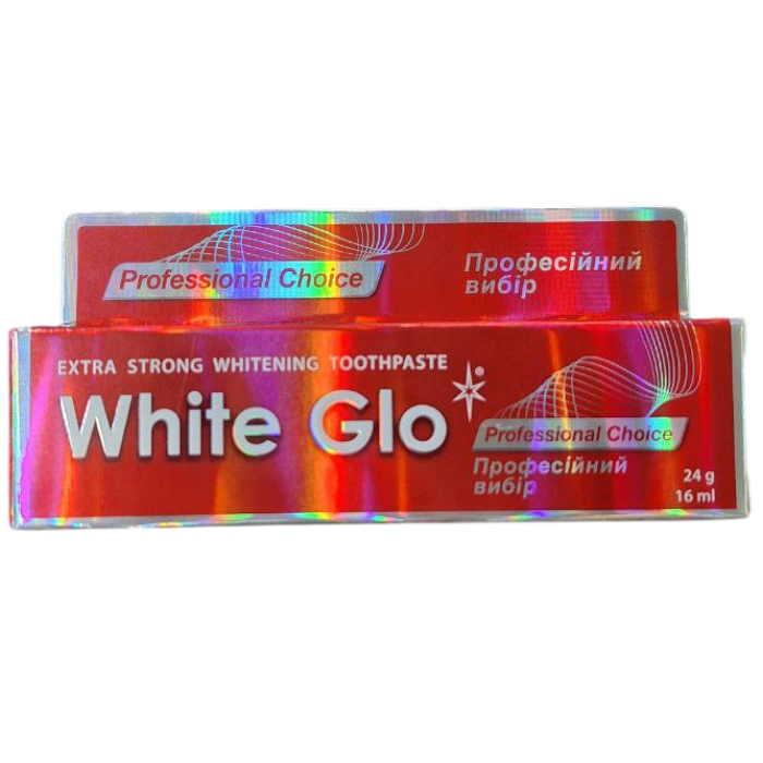 Зубна паста White Glo відбілююча професійний вибір 24 ​​г  (000189) - 